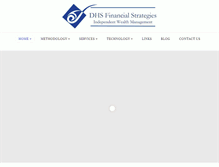 Tablet Screenshot of dhsfinancial.com